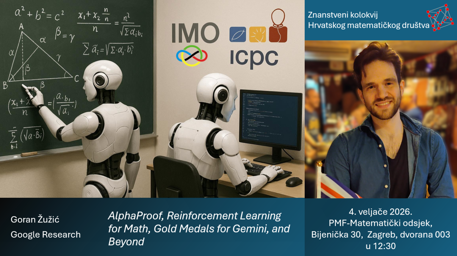 Znanstveni kolokvij: “AlphaProof, Reinforcement Learning for Math, Gold ...